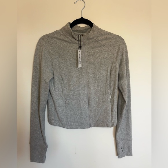 Garage Light Gray Casual Hoodie - Picture 1 of 4